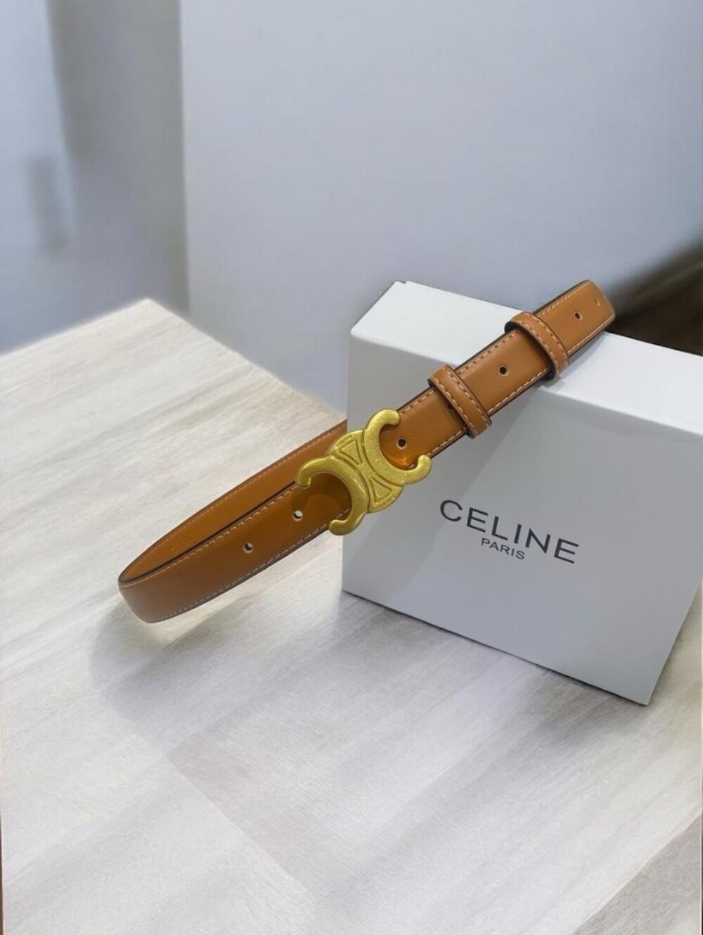 Tan Celina Belt